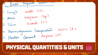Physical Quantities and Units-min
