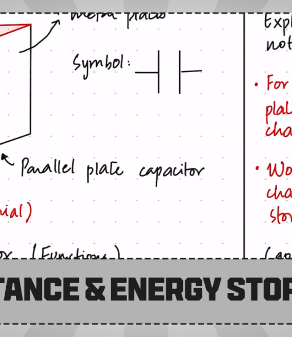 Capacitance and Energy Stored